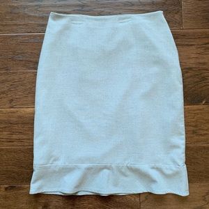 Sz 8 Old Navy Collection ruffled pencil skirt